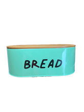 Load image into Gallery viewer, Moana Road: Enamel Bread Bin