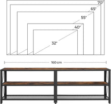 Load image into Gallery viewer, Vasagle 1.6M Large Television Stand With Shelves