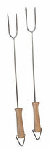 Load image into Gallery viewer, Long Stainless Steel BBQ Accessory Roasting Fork Sticks 43cm