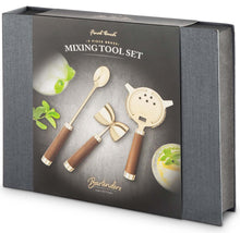 Load image into Gallery viewer, Final Touch: Brass Cocktail Mixing Tools Accessory Gift Set