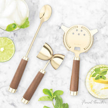Load image into Gallery viewer, Final Touch: Brass Cocktail Mixing Tools Accessory Gift Set