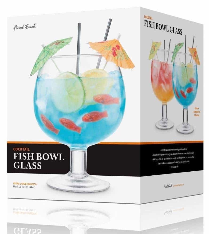 Final Touch: Fishbowl Cocktail Balloon Glass Extra Large 1.3L