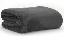 Load image into Gallery viewer, Snug-Rug: Deluxe Blanket with Sleeves - Slate Grey