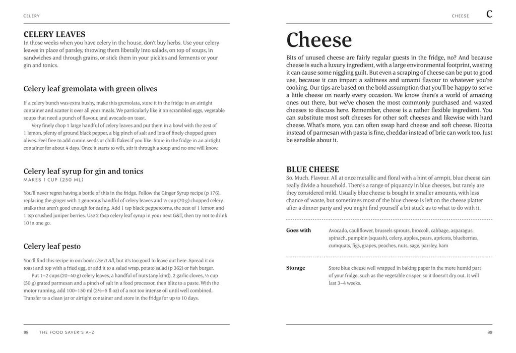 The Food Saver's A-Z by Alex Elliott-Howery (Hardback)