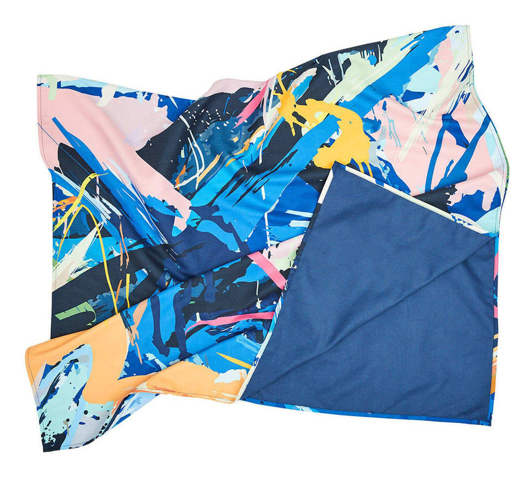 Dock & Bay: Beach Towel Michael Black Collection 100% Recycled - My Muse