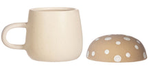 Load image into Gallery viewer, Sass &amp; Belle: Cream Mushroom Mug With Lid