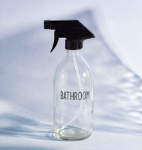 Load image into Gallery viewer, Sass &amp; Belle: Bathroom Refillable Glass Bottle With Spray