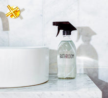 Load image into Gallery viewer, Sass &amp; Belle: Bathroom Refillable Glass Bottle With Spray