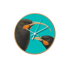 Load image into Gallery viewer, 100 Percent NZ: Bright Huia Wooden Frame Clock
