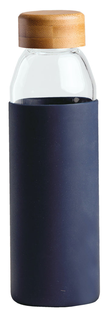 Orbit Glass Bottle - Navy (500ml)