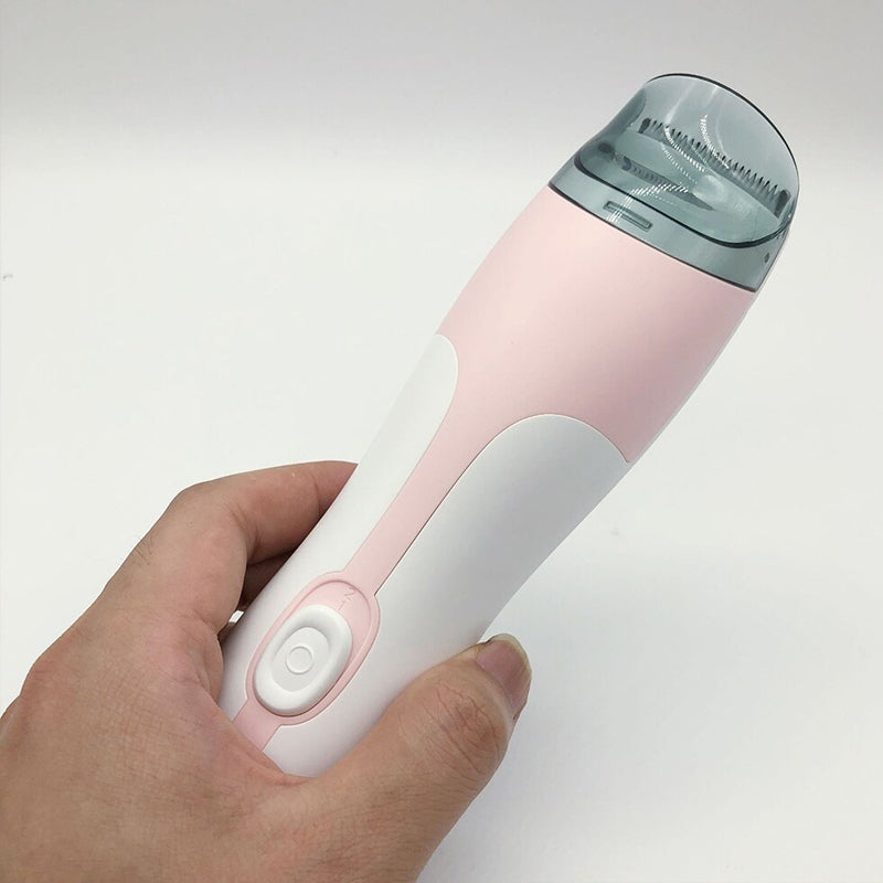Automatic Gather Hair Trimmer without Oil - Pink