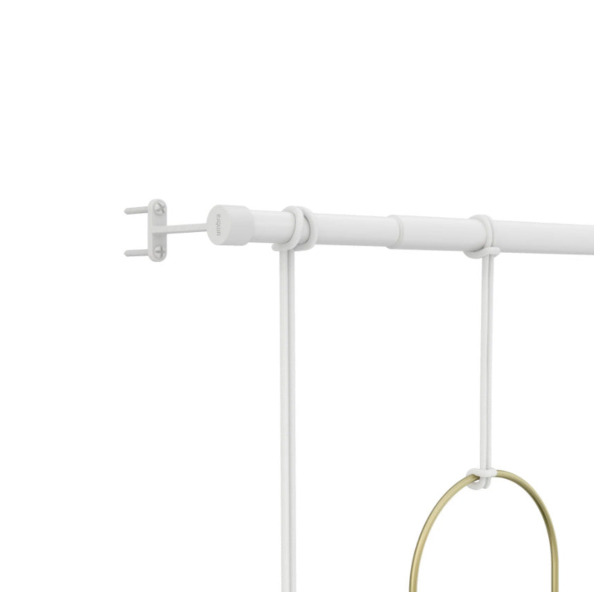 Umbra: Triflora Hanging Planter - White/Brass