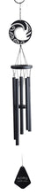 Load image into Gallery viewer, Koru Kiwiana Wind Chime 40&quot; - Black