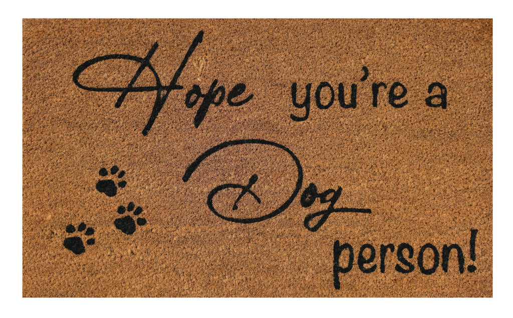 Urban Products: Dog Person Doormat