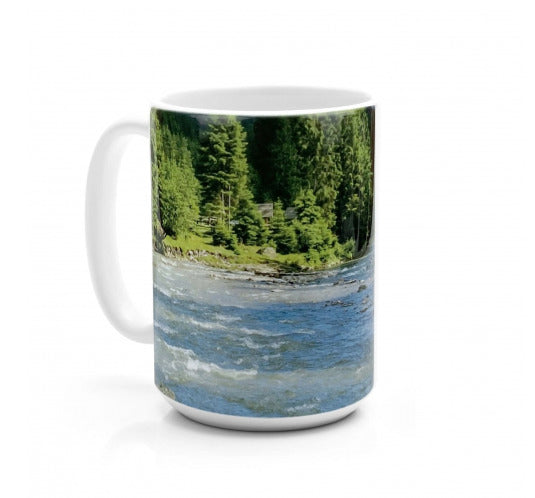 Prank-O: When Nature Calls Riverscape Mug