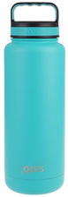 Load image into Gallery viewer, Oasis: Titan Stainless Steel Double Wall Insulated Bottle 1.2l (Turquoise) - D.Line