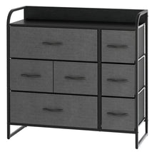 Load image into Gallery viewer, Ovela 7 Drawer Storage Chest - Dark Grey