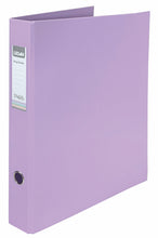 Load image into Gallery viewer, Ledah Pastels Ringbinder Purple A4