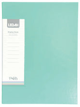 Load image into Gallery viewer, Ledah Pastels Display Book A4 Green 20 Pocket