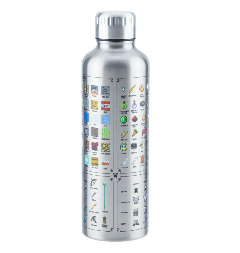 Paladone: Minecraft Metal Water Bottle