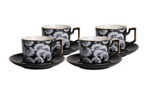 Load image into Gallery viewer, Ashdene: Florence Broadhurst Black Cup &amp; Saucer