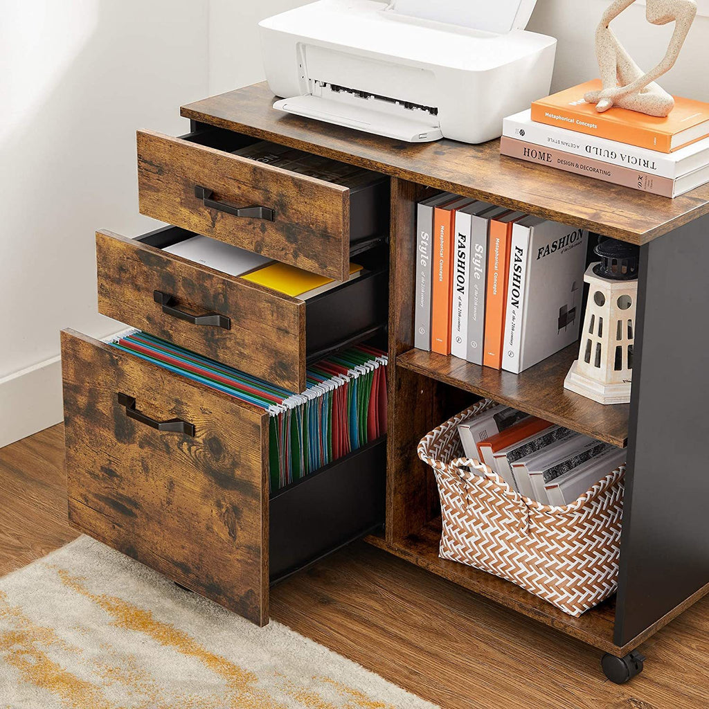 Vasagle File Cabinet with Storage Compartment