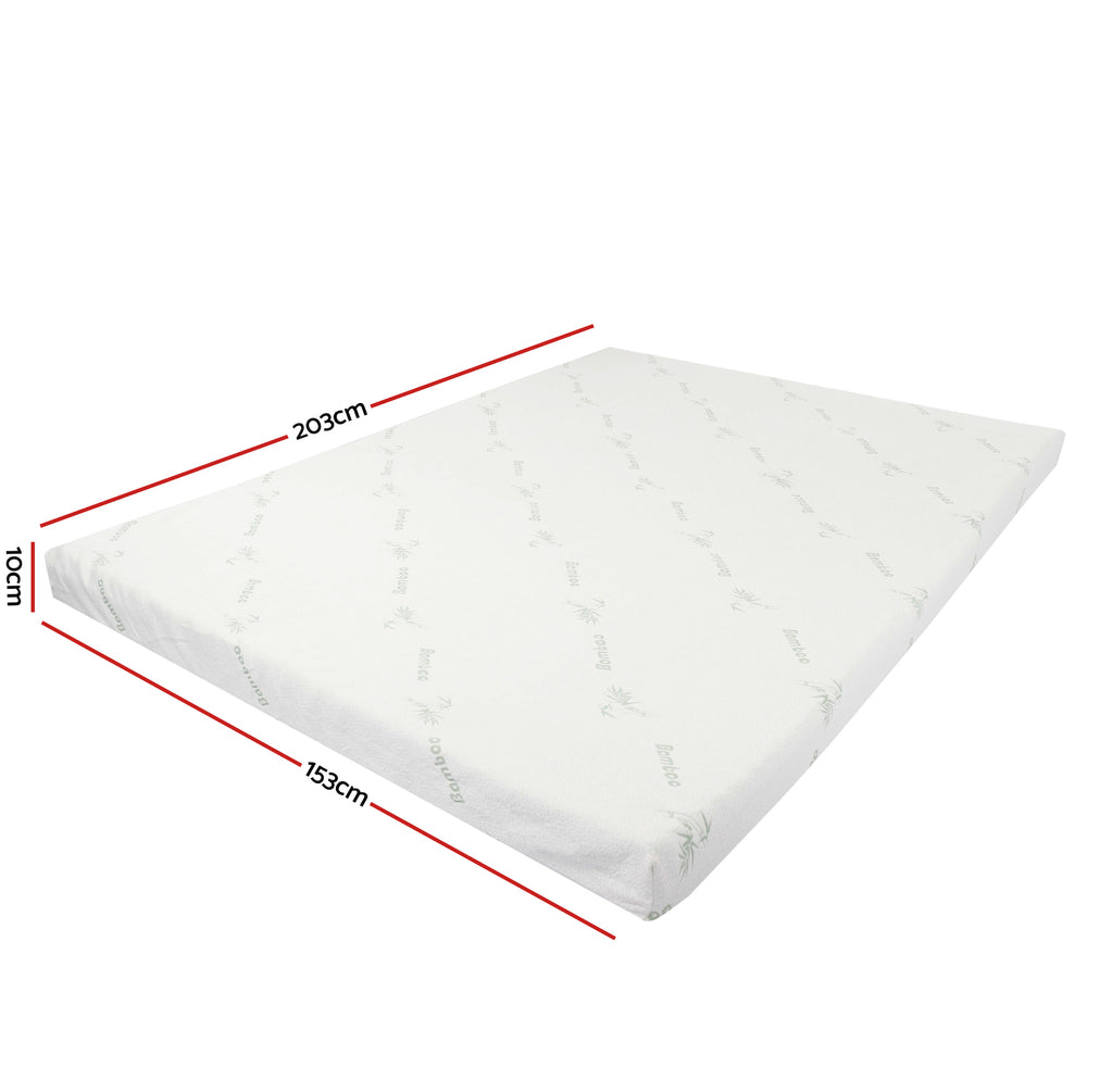 Fraser Country 7 Zone Gel Infused Memory Foam Mattress Topper – Queen (10cm Thick)