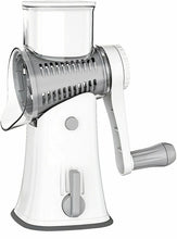 Load image into Gallery viewer, Hand-Cranked Rotary Drum Vegetable Cutter with 5 Blades