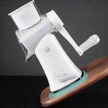 Load image into Gallery viewer, Hand-Cranked Rotary Drum Vegetable Cutter with 5 Blades
