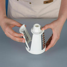 Load image into Gallery viewer, Hand-Cranked Rotary Drum Vegetable Cutter with 5 Blades