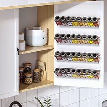 Load image into Gallery viewer, Four-Tier Wall-Mounted Kitchen Spice Rack