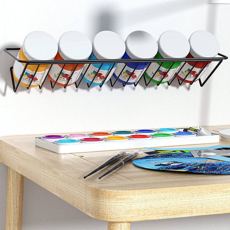 Four-Tier Wall-Mounted Kitchen Spice Rack