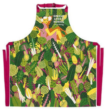 Load image into Gallery viewer, Blue Q Novelty Apron - Greens Aren&#39;t Boring