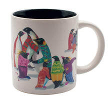 Load image into Gallery viewer, Heat Transforming Penguin Party Mug