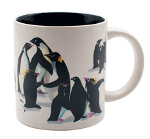 Load image into Gallery viewer, Heat Transforming Penguin Party Mug