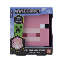 Load image into Gallery viewer, Paladone: Minecraft Pig Light