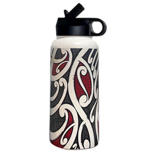 Load image into Gallery viewer, Moana Road: 1L Insulated Drink Bottle by Miriama Grace-Smith