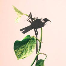 Load image into Gallery viewer, MetalBird Tūī Plant Stake - 70cm