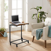 Load image into Gallery viewer, Vasagle C-shaped Side Table with Tilting Top