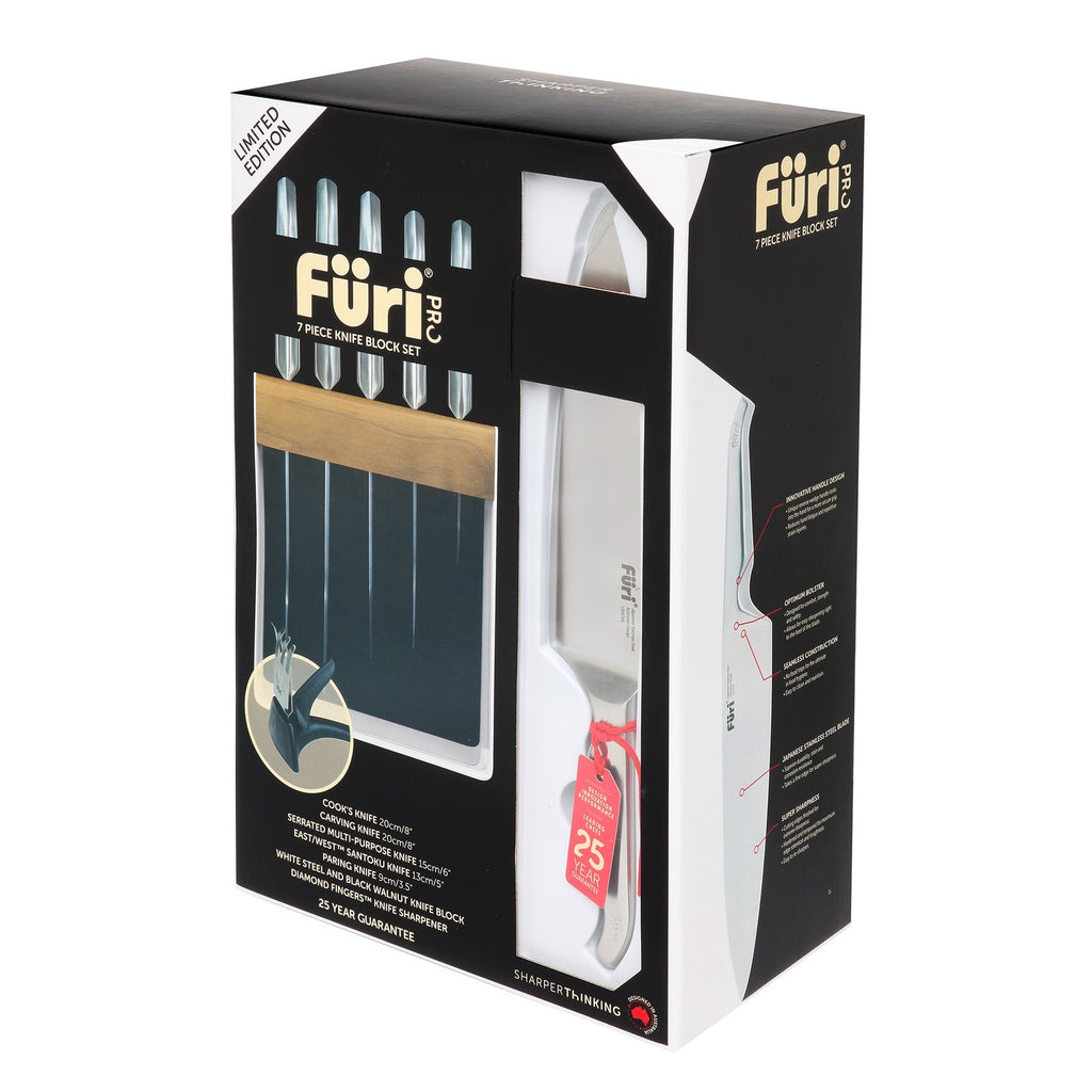 Furi Pro: White Knife Block Set - Special Edition