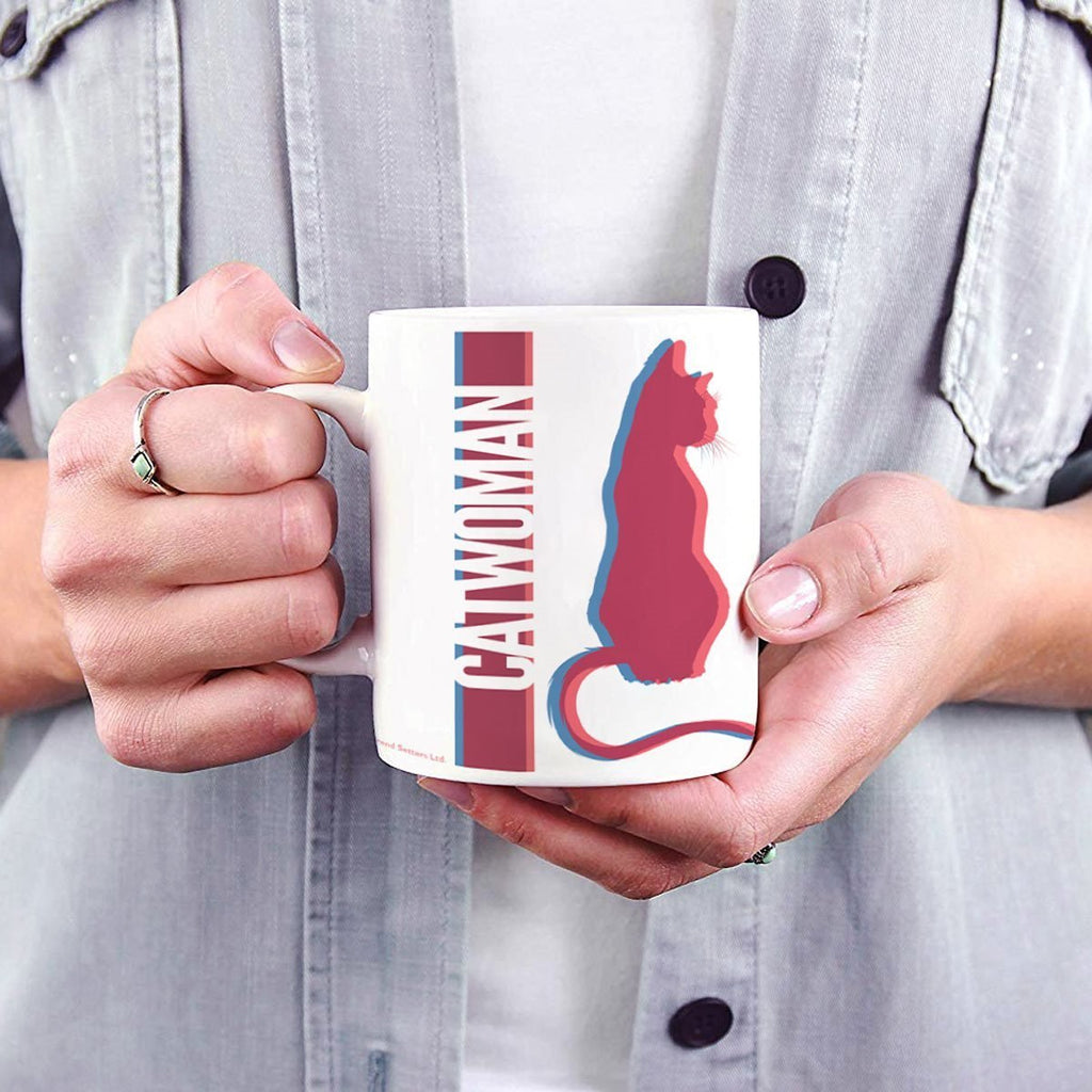 The Batman Selina Cat White Ceramic Novelty Mug - Marvel