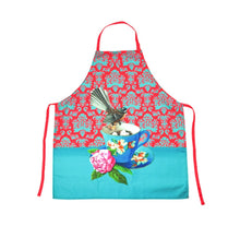 Load image into Gallery viewer, Fantail Kitchen Apron - Blue - AM Trading