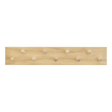 Load image into Gallery viewer, Fraser Country: Pine 9 Hook Rack - Natural 550 x 100mm