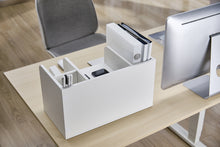 Load image into Gallery viewer, Gorilla Office: Space Saving Desktop Organizer - White