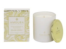 Load image into Gallery viewer, Amoura: Luxury Fragrant Candle - Wild Raspberry &amp; Macaroon