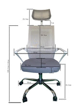 Load image into Gallery viewer, Gorilla Office: Mayson High Back Mesh Chair - Grey