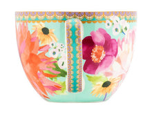 Load image into Gallery viewer, Maxwell &amp; Williams: Teas &amp; C&#39;s Dahlia Daze Breakfast Cup &amp; Saucer - Sky (400ml)