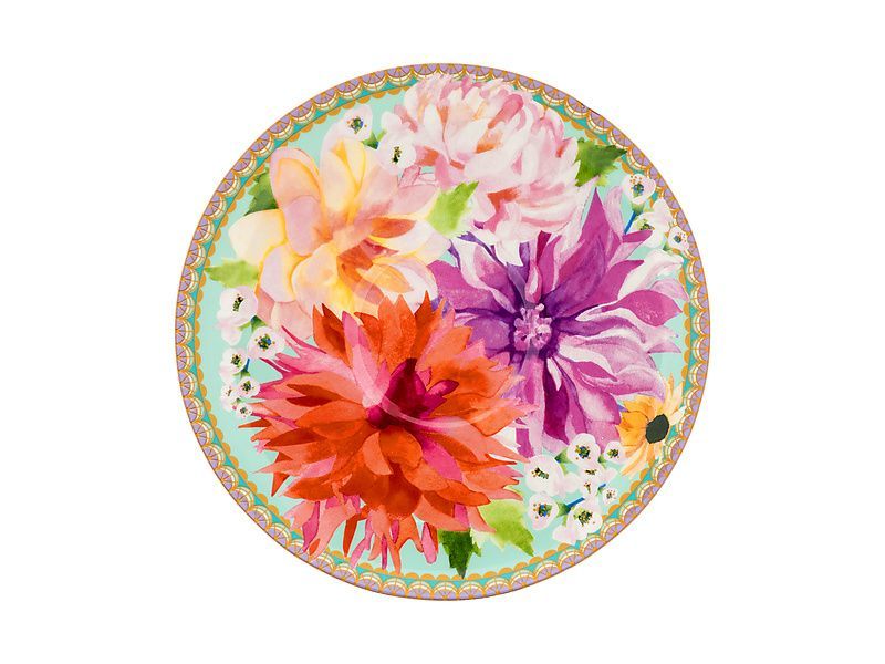 Maxwell & Williams: Teas & C's Dahlia Daze Breakfast Cup & Saucer - Sky (400ml)