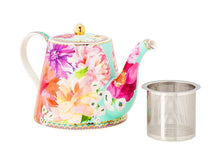 Load image into Gallery viewer, Maxwell &amp; Williams: Teas &amp; C&#39;s Dahlia Daze Teapot With Infuser - Sky (1L)