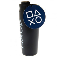 Load image into Gallery viewer, Playstation: Onyx Metal Travel Mug